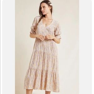 Faithful the Brand La Falaise Midi Dress
